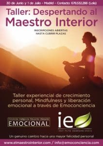 Cartel Maestro Interior